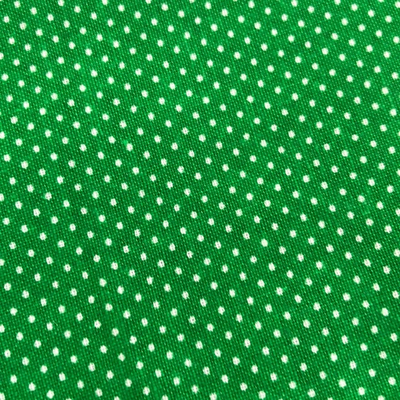 NEW Makeup Junkie Bag Large Green White Polkadot - Picture 4 of 7